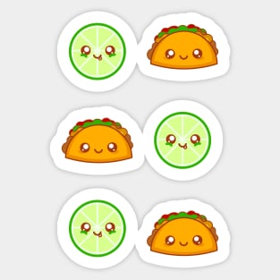 Taco y Limón! Sticker